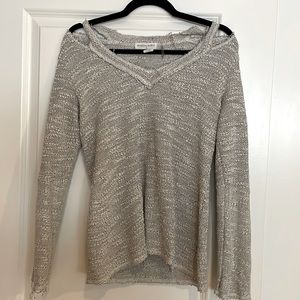 Trouble at the Mill Sweater. Grey. Size Small.